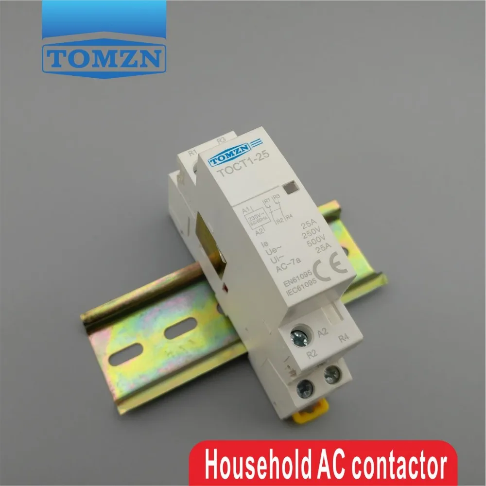 familiar contator modular da ca dois fechar normal 01