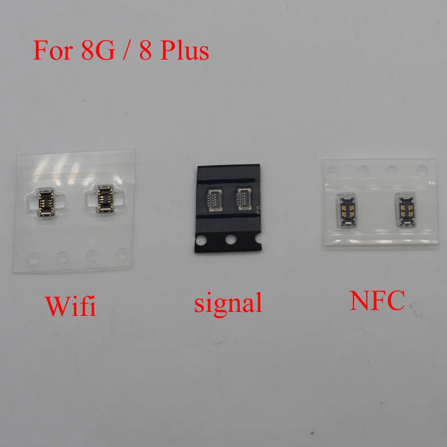 10 шт./лот оригинальный новый Wifi/сигнал/NFC FPC Разъем для iPhone 8 8g plus на материнской