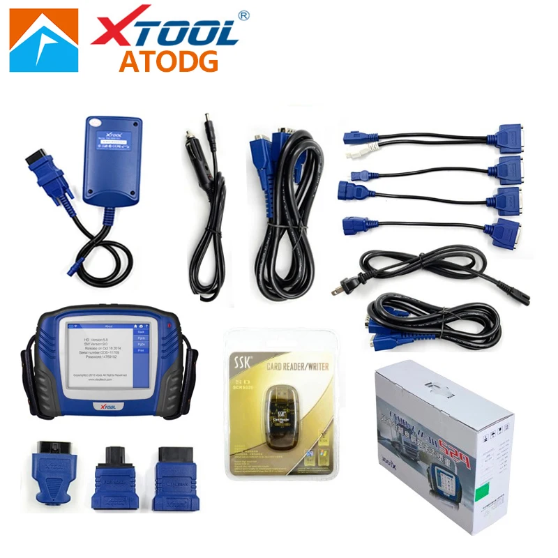 DHL бесплатно XTOOL PS2 GDS бензиновый универсальный автомобильный диагностический