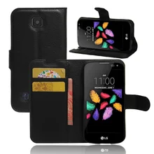 For LG K3 Lte Case PU Leather Back Cover Phone Case For LG K3 Lte K100 K100DS Case (Only for 4G version) Flip Protective Bag