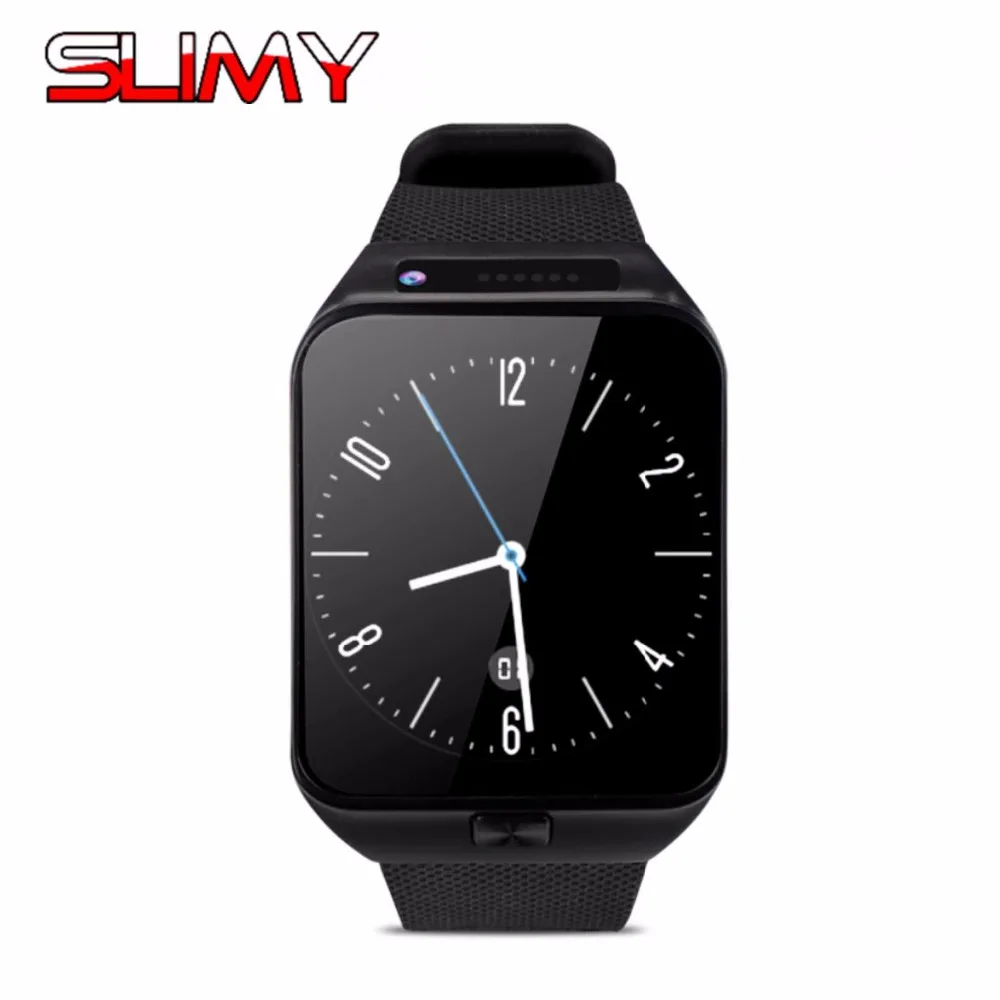 

Slimy Relogio Celular Bluetooth Smart Watch Android 4.4 OS Smartwatch Relogio with Camera Support 3G Sim Card for HUAWEI Xiaomi