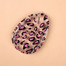 Силиконовая макияжная губка порошок желе крем спонж Water Drop Silisponge уход за кожей лица спонж для основы с леопардовым принтом блестит Make Up инструмент Красота