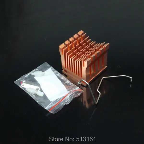 alumínio refrigerador dissipador de calor diy northbridge dourado