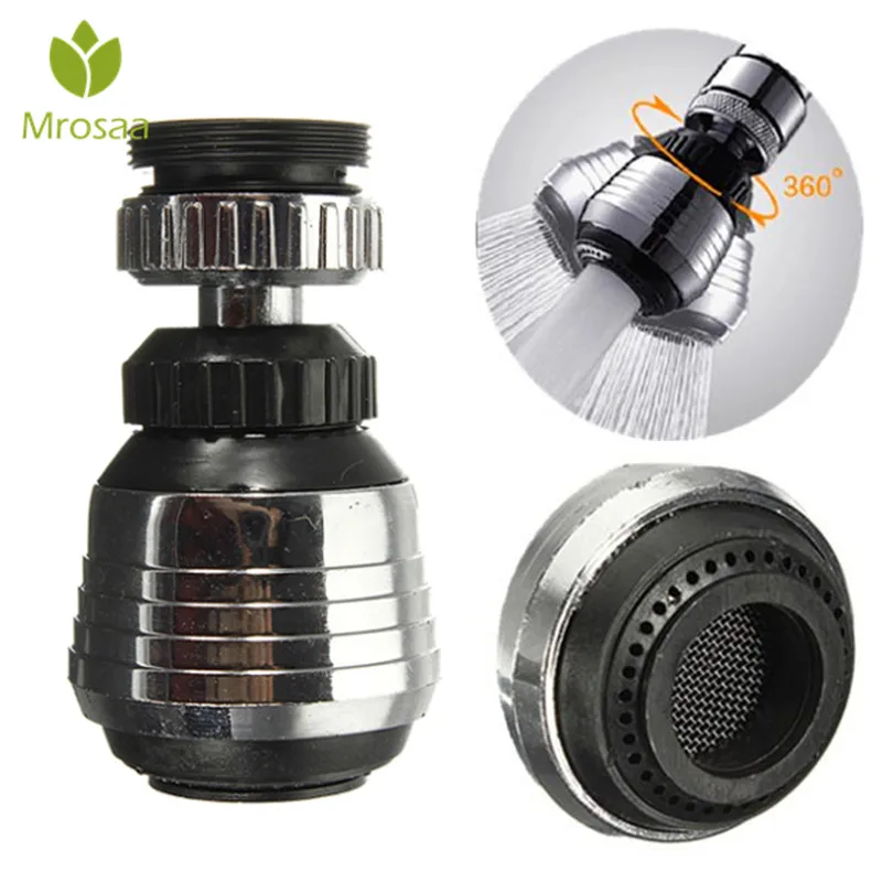 

Hot 360 Rotation Tap Bubbler Filter Aerator Net Water Saving Device Nozzle Faucet Fitting for Kitchen Bathroom Aerator Spray