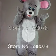 Серый Мышь костюм талисмана для взрослых Размеры с изображением животных; Карнавальная вечеринка, косплей te Fit костюм комплект EMS отправка SW1032