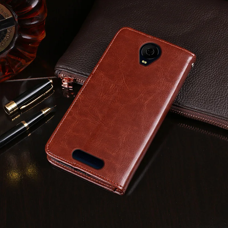 IDEWEI для BQ 6050 чехол роскошный кожаный телефона BQS Джамбо защитный флип кейс