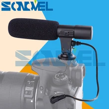 Mic-01 Профессиональный дробовик внешний стерео микрофон для камеры для Nikon Z7 Z6 D7500 D7200 D5600 D5500 D5300 D810 D750 D500 D5 D4