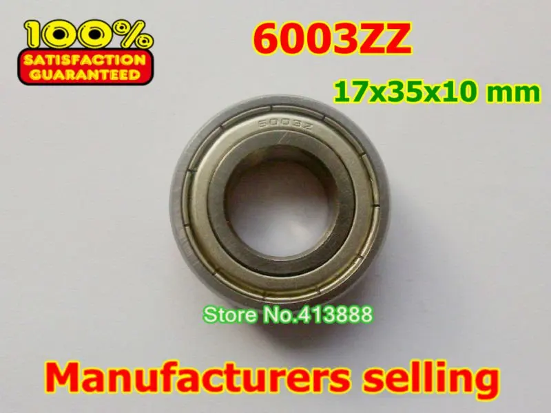 Подшипник 6003z размеры