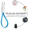 Porte-clés Micro USB Type C câble d'éclairage câble de charge rapide pour iPhone 6s Samsung chargeur Usbc tyec porte-clés cordon court Cabel ► Photo 2/6