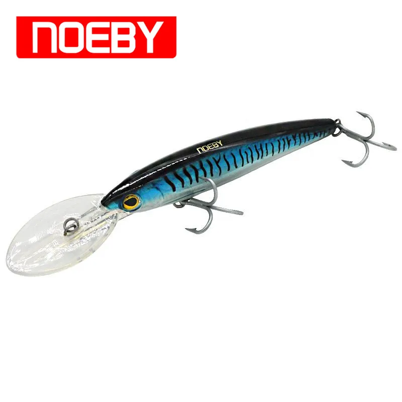 Noeby Гольян приманки плавающей 160mm60g 0-8м Жесткий рыболовные приманки vmc крюк лодка Троллинг приманки Исогд искусственный пункт pesca Leurre Пече