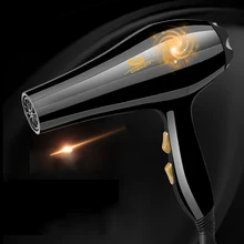 Высокое качество салонный горячий холодный воздух Регулировка высокий профессиональный фен для волос X-7707A