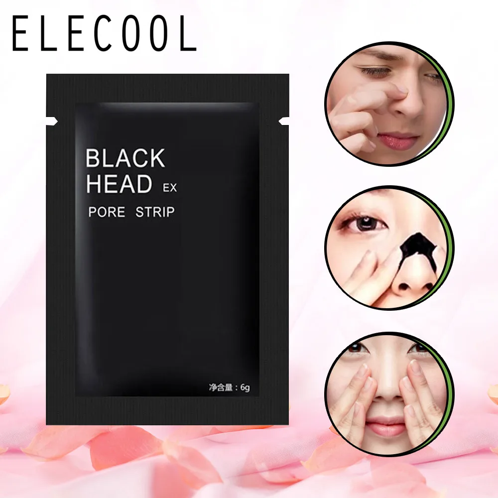 Черная грязевая маска ELECOOL для глубокой очистки от акне угрей средство удаления