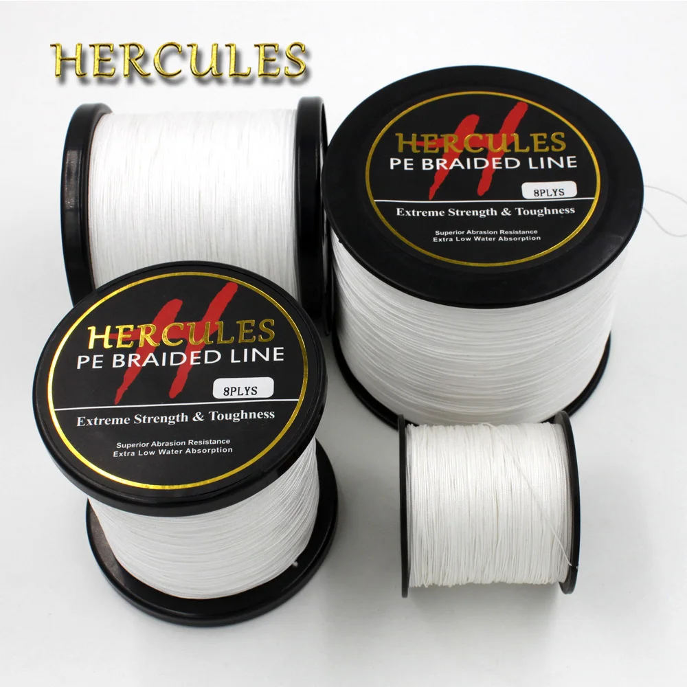 Hercules рыболовная леска 100 м 300 500 1000 1500 м|braid fishing|fishing lines 8fishing line 8 strands |