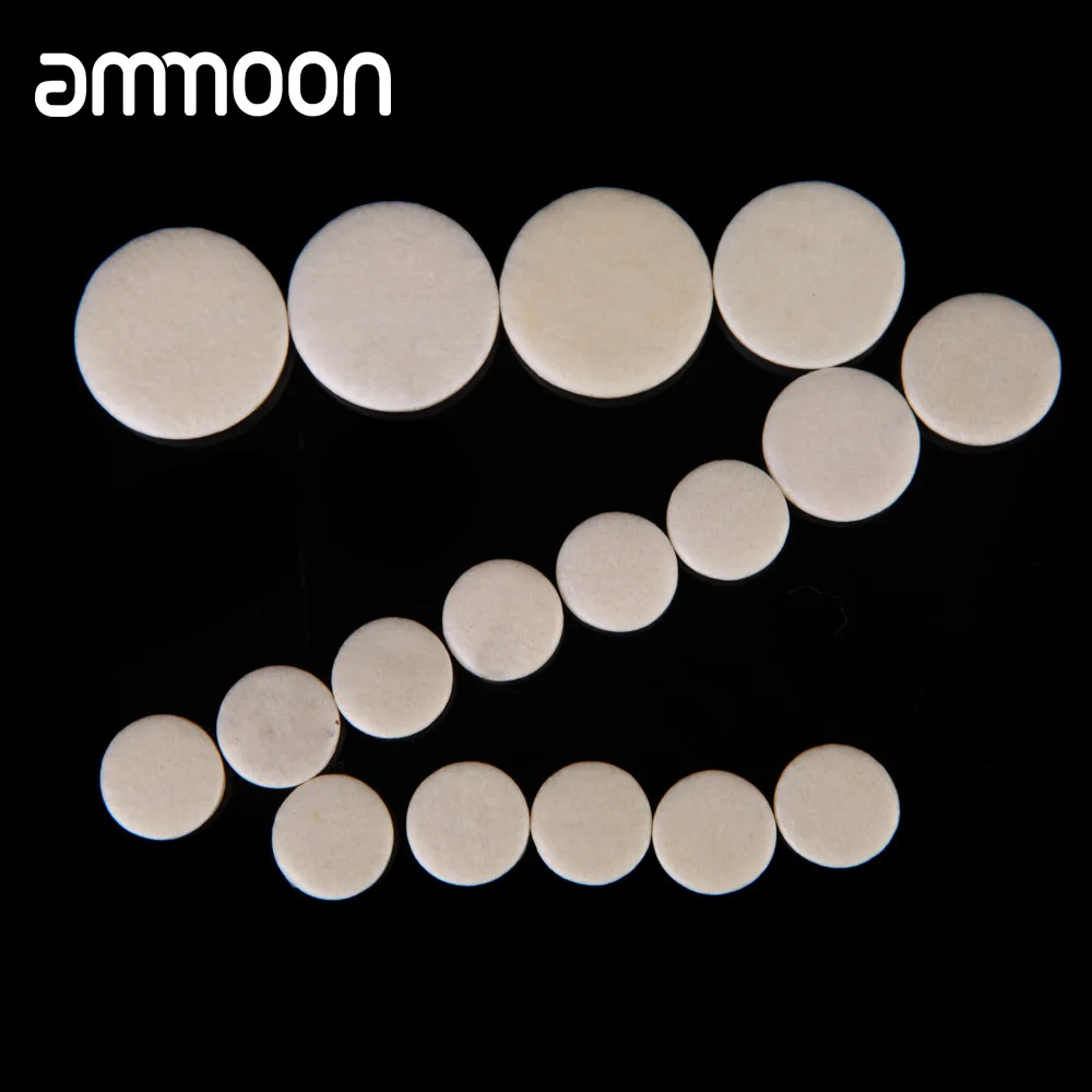 17pcs Pads Replacement Durable Exquisite Wind Instrument