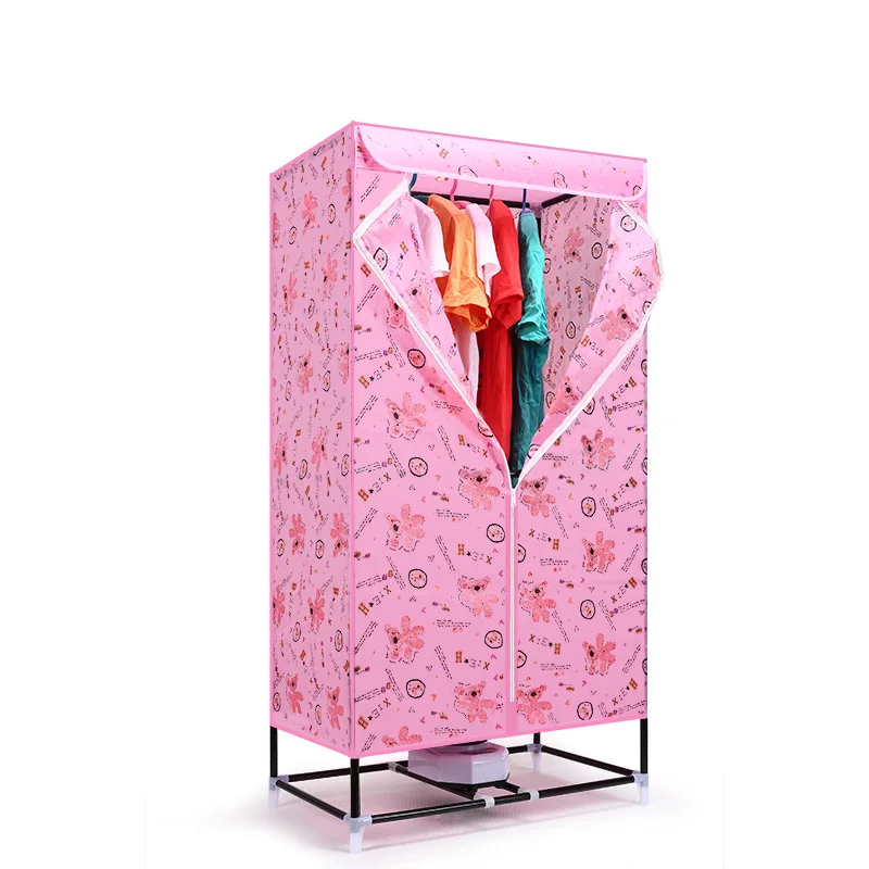 

ITAS1312 Double-deck Household Mute Dryer Constant Temperature Drying Overheat Protective Clothes Dryer with Timer 750W