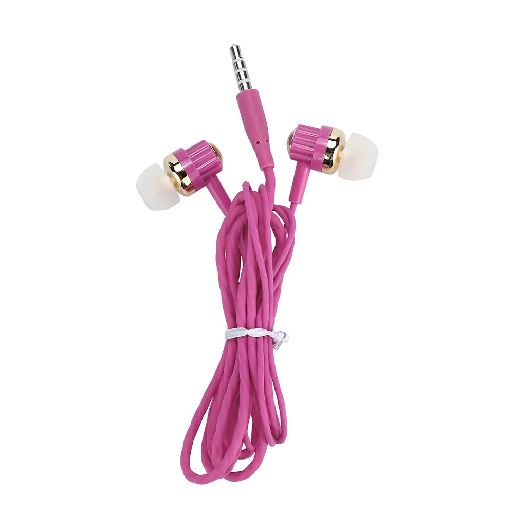 

OMESHIN 1.2m Mobile Phone Headset High Fidelity Stereo Surround Motion Silicone Earbuds Headset