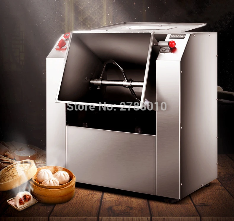 Electric Commercial Kneading Machine Stainless Steel Knead Dough Mixer