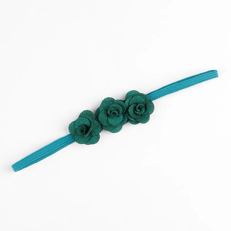 Fashion Chic Mini Rose Flower Baby Girl Headband Artificial Rose Flowers Headwear Hair Accessories Photography props baby headband