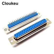 5 шт. DP37 отверстие вставной пластины типа PCB разъем D-Sub DB37 последовательный порт адаптера