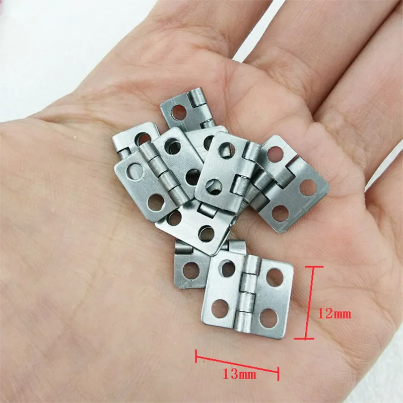 White-Silver-Color-Cabinet-Door-Luggage-Hinge-4-Large-Holes-Decor-Furniture-Decoration-Antique-Vintage-Old