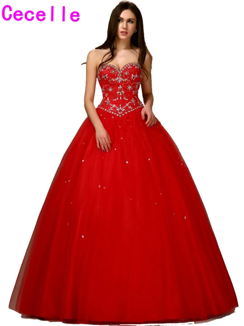 princess with red gown