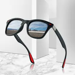 2019 новые модные мужские поляризованные солнцезащитные очки в стиле ретро дамы Райс ногтей очки Классический ретро Марка UV400 очки в большой