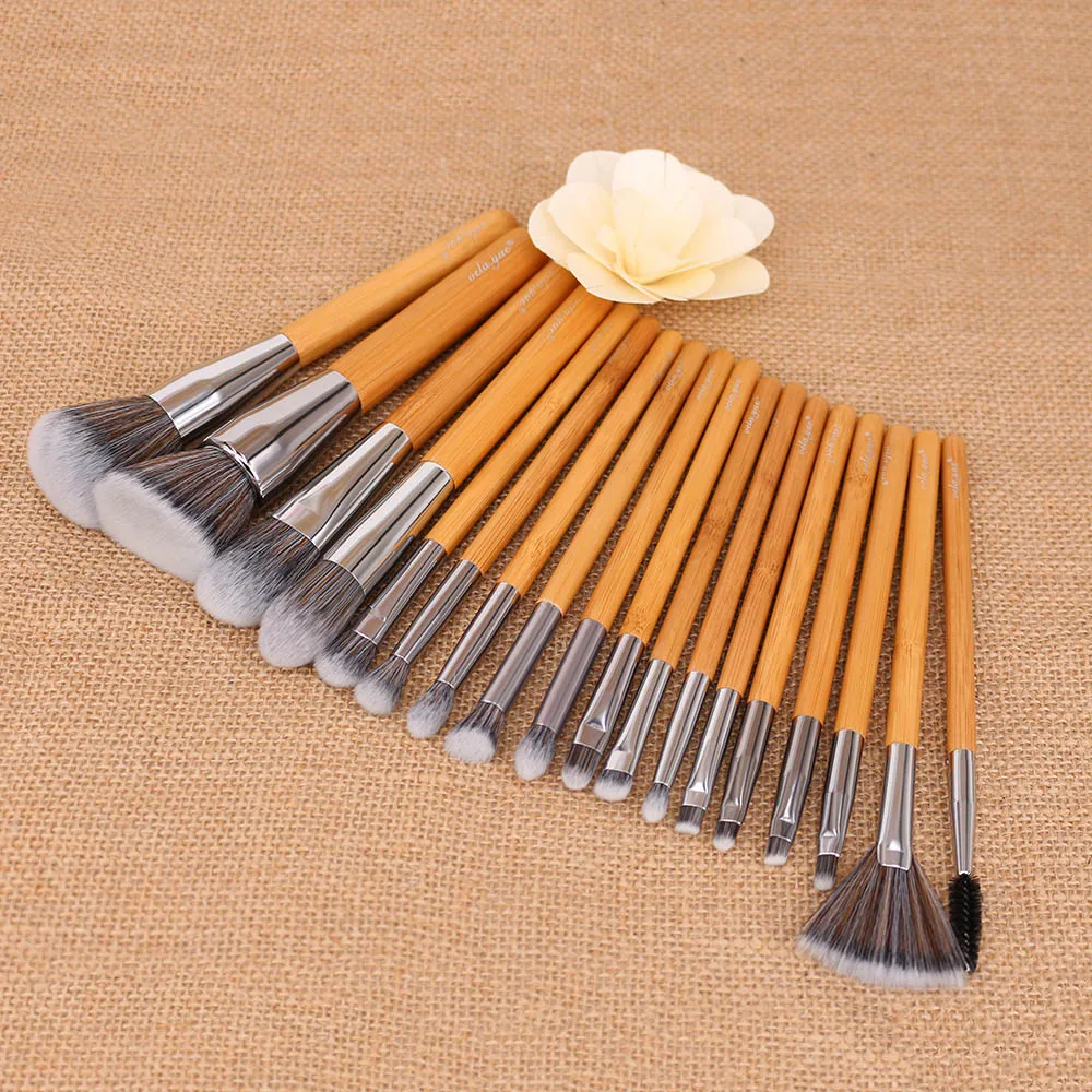 Vela.Yue Makeup Brush Set 18/10/5pcs Full Function Powder Foundation Blusher Bronzer Eyeliner Shadow Brow Lip Gloss Beauty Tool
