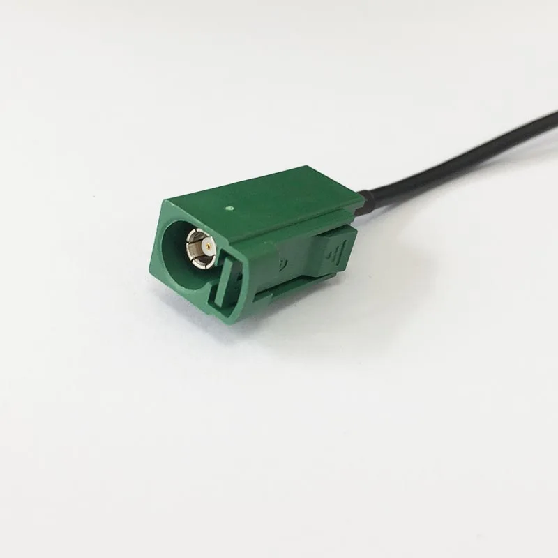 Fakra E female SMB coax Соединительный пигтейльный кабель RG174 20 см 8 дюймов для