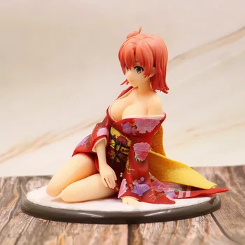 

Anime My Teen Romantic Comedy Snafu Yuigahama Yui Kimono Ver PVC Action Figure Collectible Model doll toy