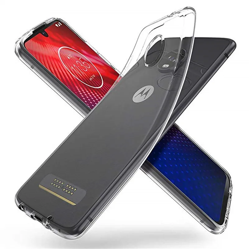 Чехол для Motorola Moto Z4 Force XT-1980-3 силиконовый мягкий чехол из ТПУ телефона Play Z4Play