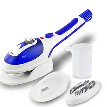 Портативный ручной паровой утюг портативный Электрический отпариватель для одежды UK US EU AU Plug Мини дорожный подвесной паровой утюг щетка для ткани