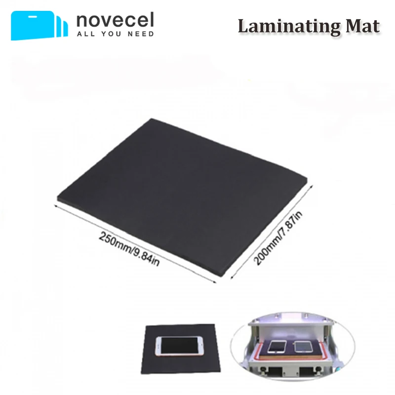 

25x20cm Dedicated Laminating Machine Sponge Mat Pad LCD Touch Screen Repair Separator Kit Tool For iPhone
