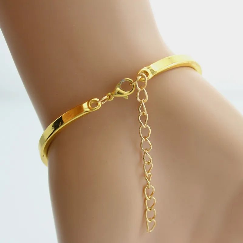 TAFREE Blue Mandala Art Picture Bracelet Hot Fashion Silver Plated Bracelet & Bangle For Men Women Yoga Zen Jewelry Gifts HT011