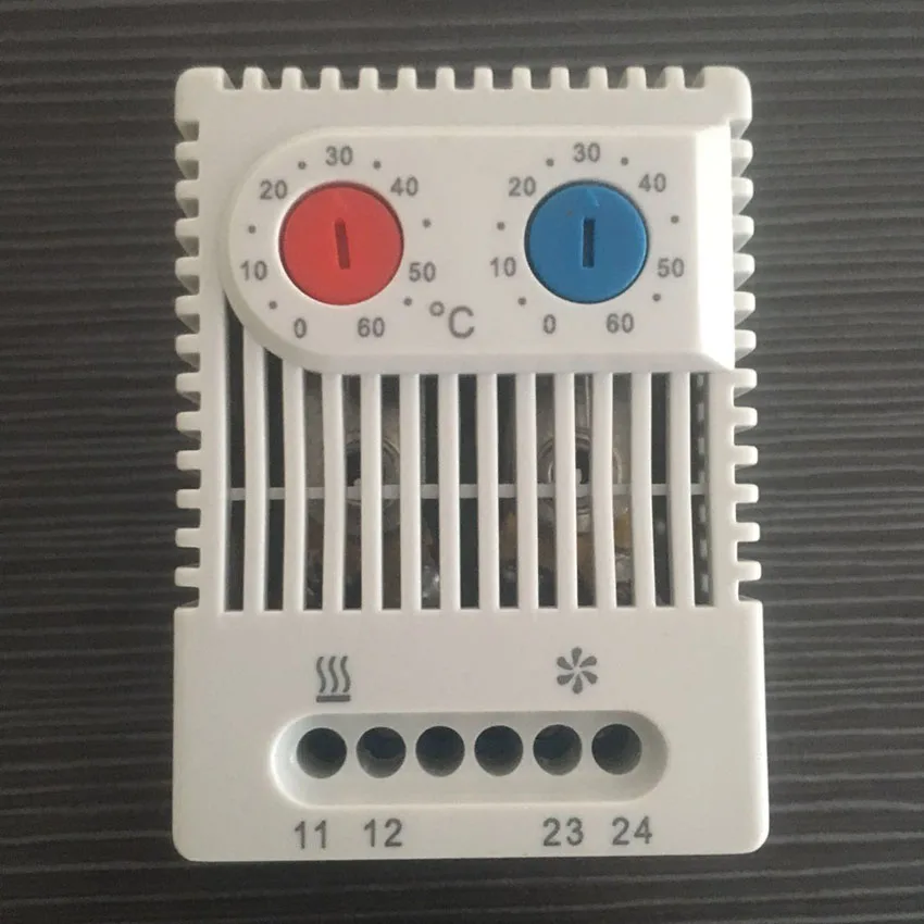 Free Shipping Dual Adjustable Floorr Heating Room Thermostat Mechanical Thermostat ZR011 For