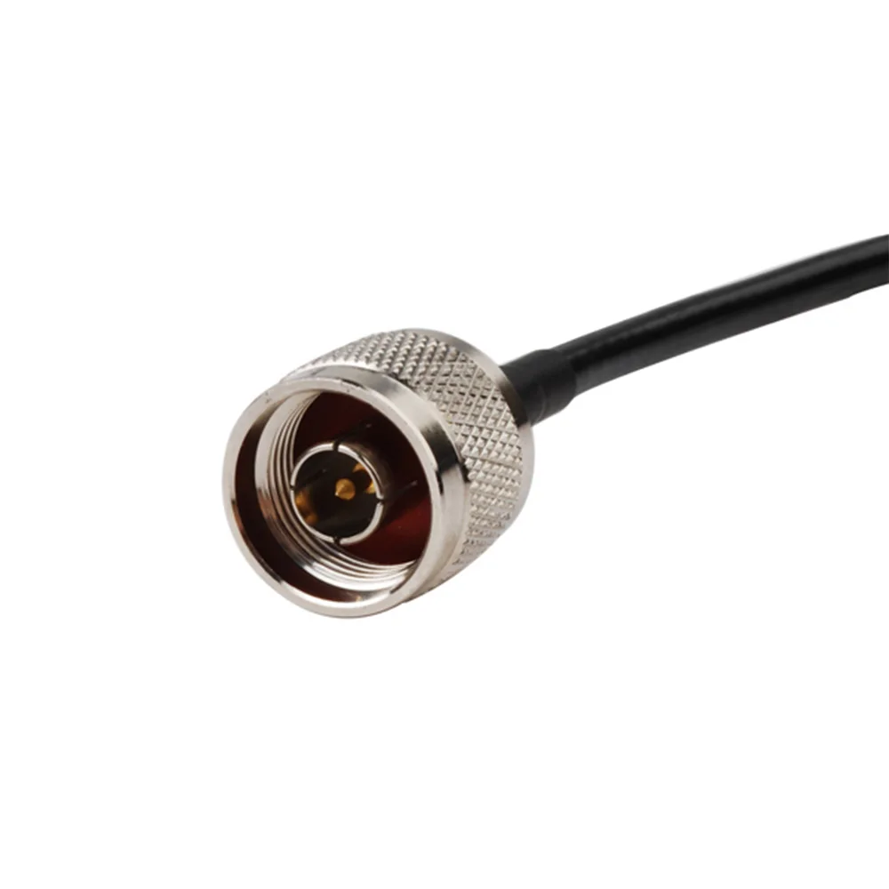 Удлинительный кабель для рации радиосвязи CB N штекер Mini UHF наружный прямой Pigtail