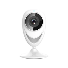 EraSmart 185 fisheye HD 720P night vision Motion Detection recorder WiFi panoramic baby security camera White