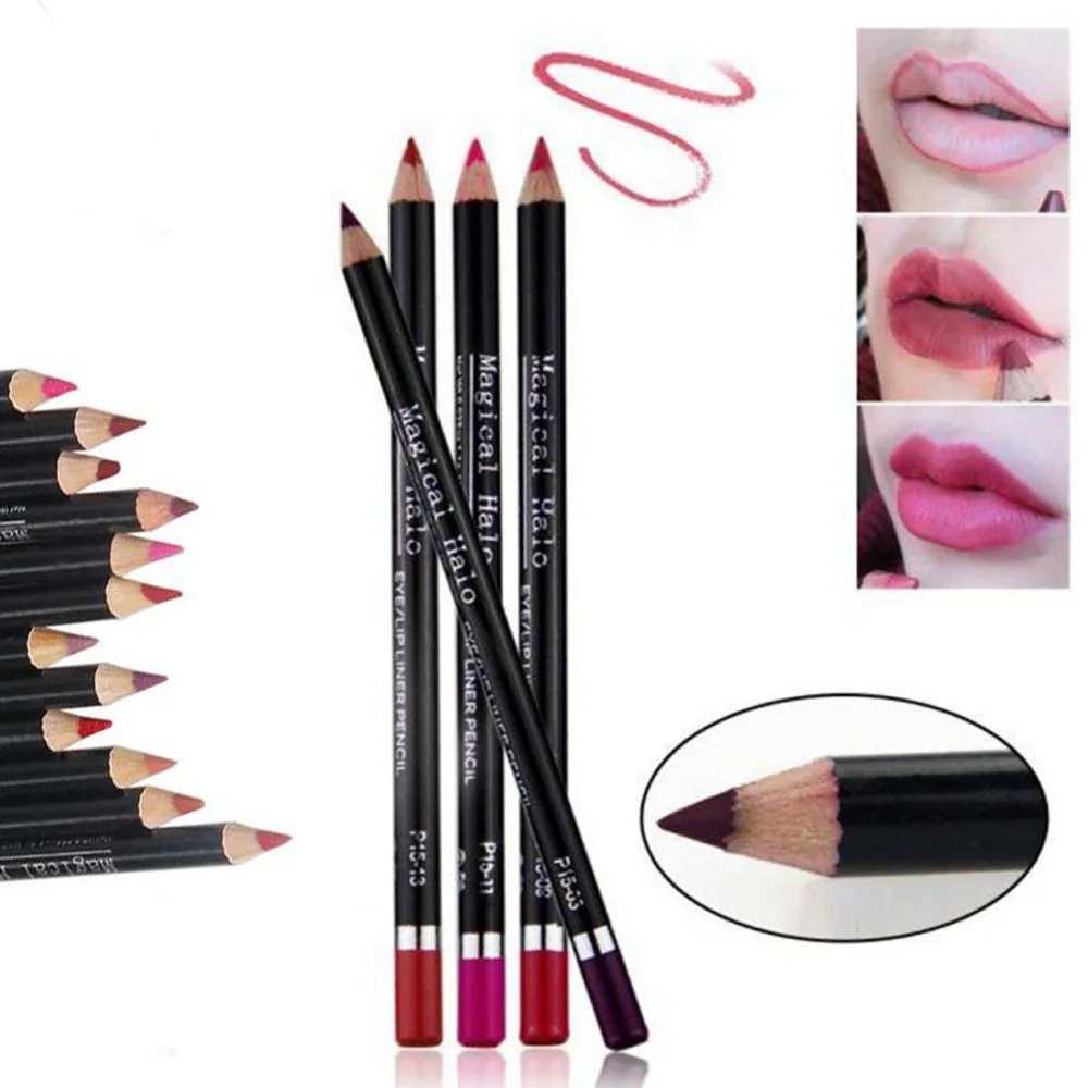

New fashion Women's Professional crayon a levre matte lip liner lady waterproof beauty tools make-up lip/eye pencil 70