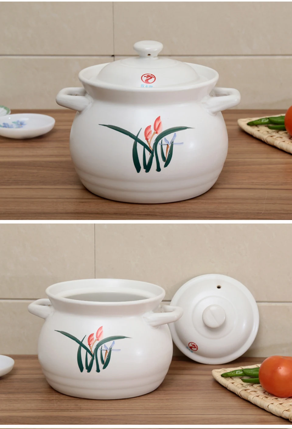 CAKEHOUD домашняя кухня китайская керамическая сковорода плита Подходит для всех методов приготовления антипригарная керамическая кастрюля