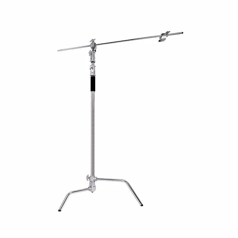  3.2m Photography light Stand Stainless Steel Magic Legs C-frame for Video Light Bracket Foldable Ir
