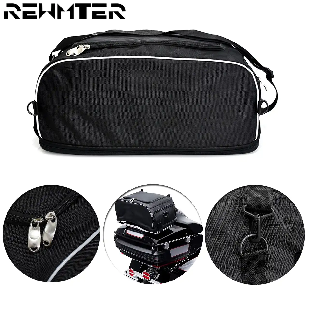 waterproof motorcycle luggage rack bags