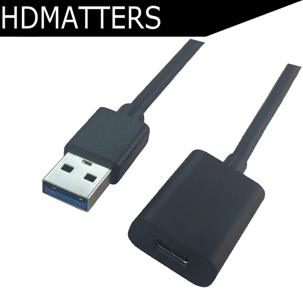 Тип C USB3.1 к USB 3,0 кабель адаптер USB-C Женский к USB 3,0 Мужской кабель конвертер адаптер 15 см