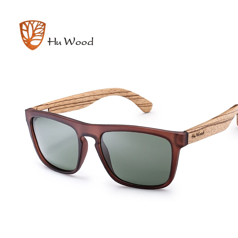 best sunglasses for women HU WOOD Natural Bamboo Sunglasses for Men Zebra Wood Sun Glasses Polarized Sunglasses Rectangle Lenses Driving UV400 GR8002 best sunglasses for women Sunglasses