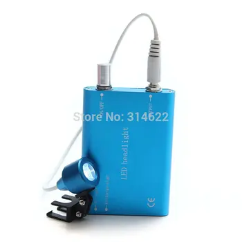 

Portable Blue LED Head Light Lamp for Binocular Loupe