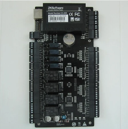 

control de acceso TCP/IP IP Access Control Panel C3-400 4 door controller software Lock gate Access Control Board card