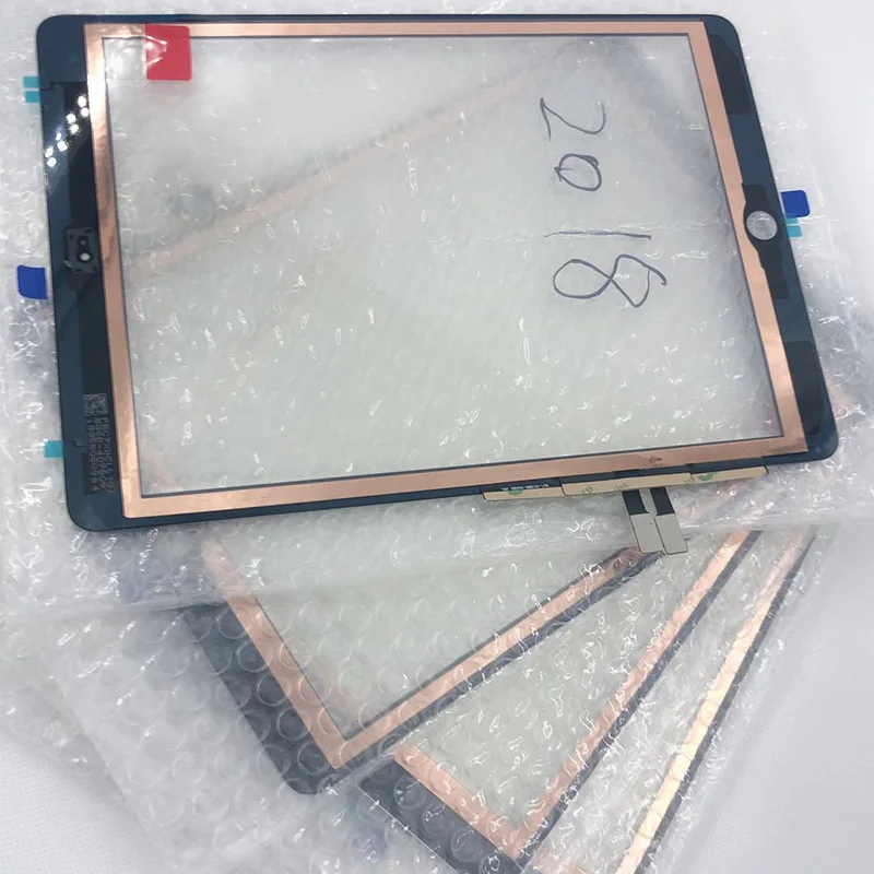 

10Pcs/5Pcs For iPad 9.7 (2018 Version) For iPad6 6th A1893 A1954 Touch Screen Digitizer With Home Button Tools and Sticker