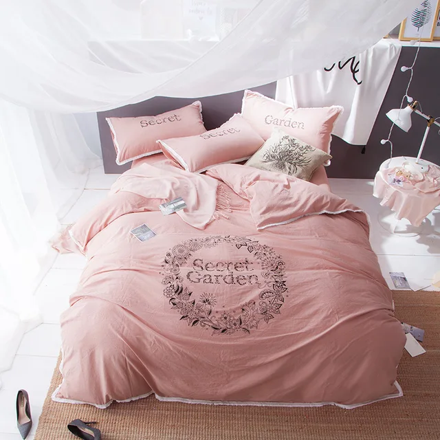 Princess S Bedding Set Queen King Oversized Size 100 Cotton Princess S Bedding Set Queen King Oversized Size 100 Cotton Bedclothes Double Single Duvet Covers
