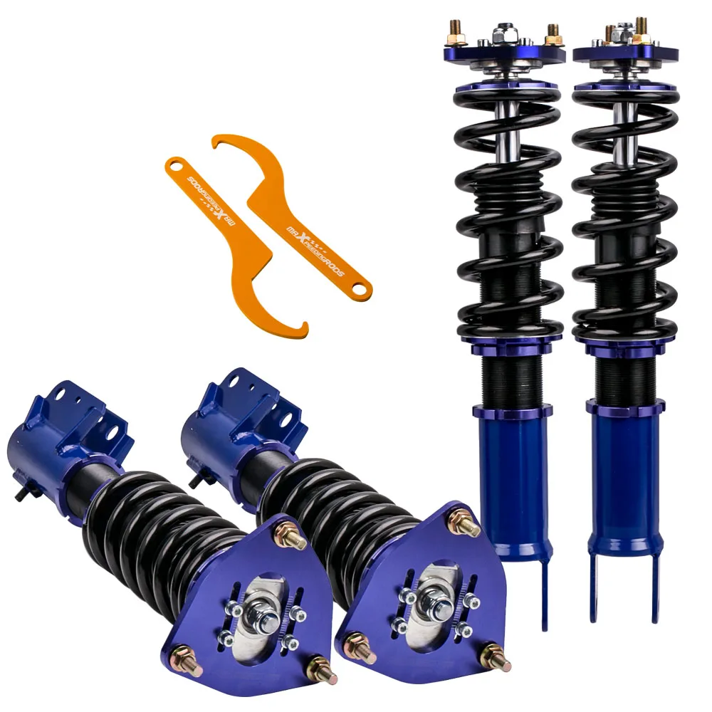 

4x Coilover Suspension Springs for Mitsubishi Lancer Evolution CT9A 4G63 Absorber Shocks Absorbers Spring Strut