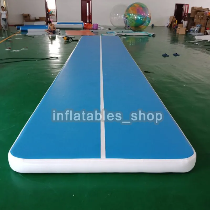 

Free Shipping 10x2x0.2m Air Tumbling Mat Inflatable Air Track For Cheerleading, Gymnastics Training, Beach