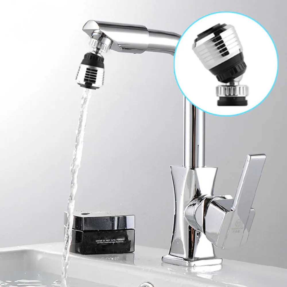 Water tap 2019TOP 360 Rotate Swivel Faucet Nozzle Torneira Water Filter Adapter Water