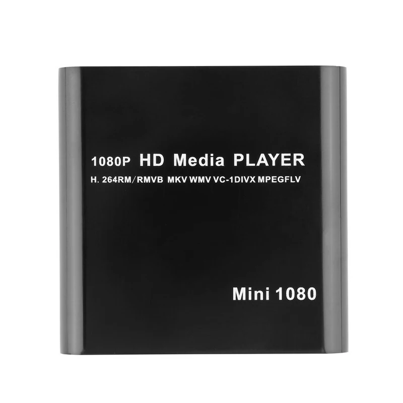 Kebidu Высокое качество Mini HDMI 1080 P USB внешний hdd плеер с SD MMC Card Reader Выход Поддержка USB/SD MKV/RM/RMVB